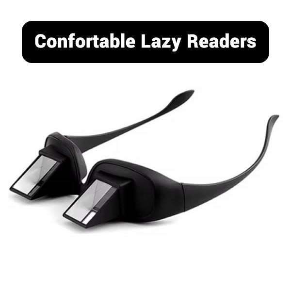 EyeGlass™ Lazy Glasses - Watch TV lying down or read with 100% comfort