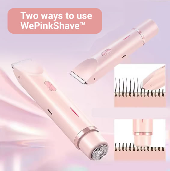 WePinkShave™ - 2-in-1 Women´s Body Shaver